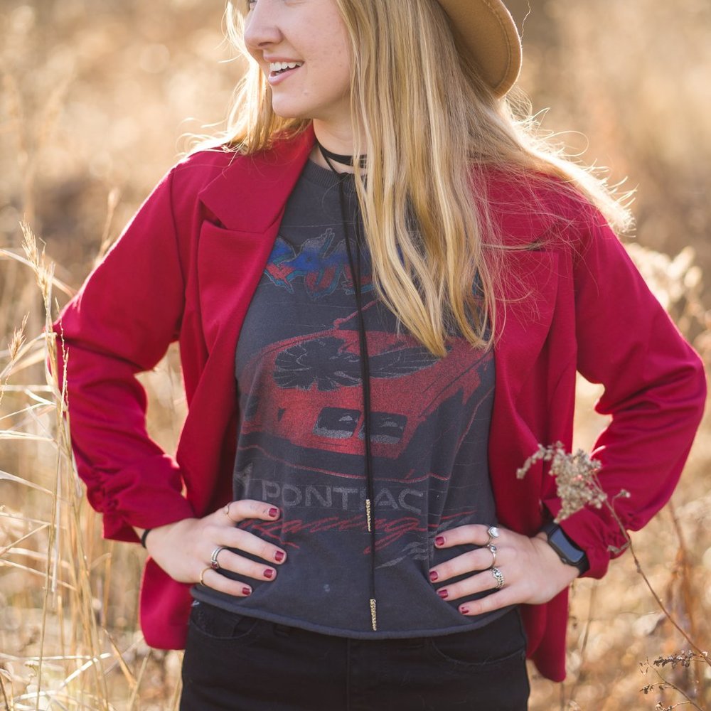 Red Blazer